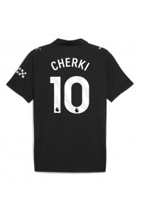 Manchester City Rayan Cherki #10 Fotballdrakt Borte Klær 2025-26 Korte ermer